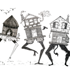maisons des trois petits cochons qui dansent